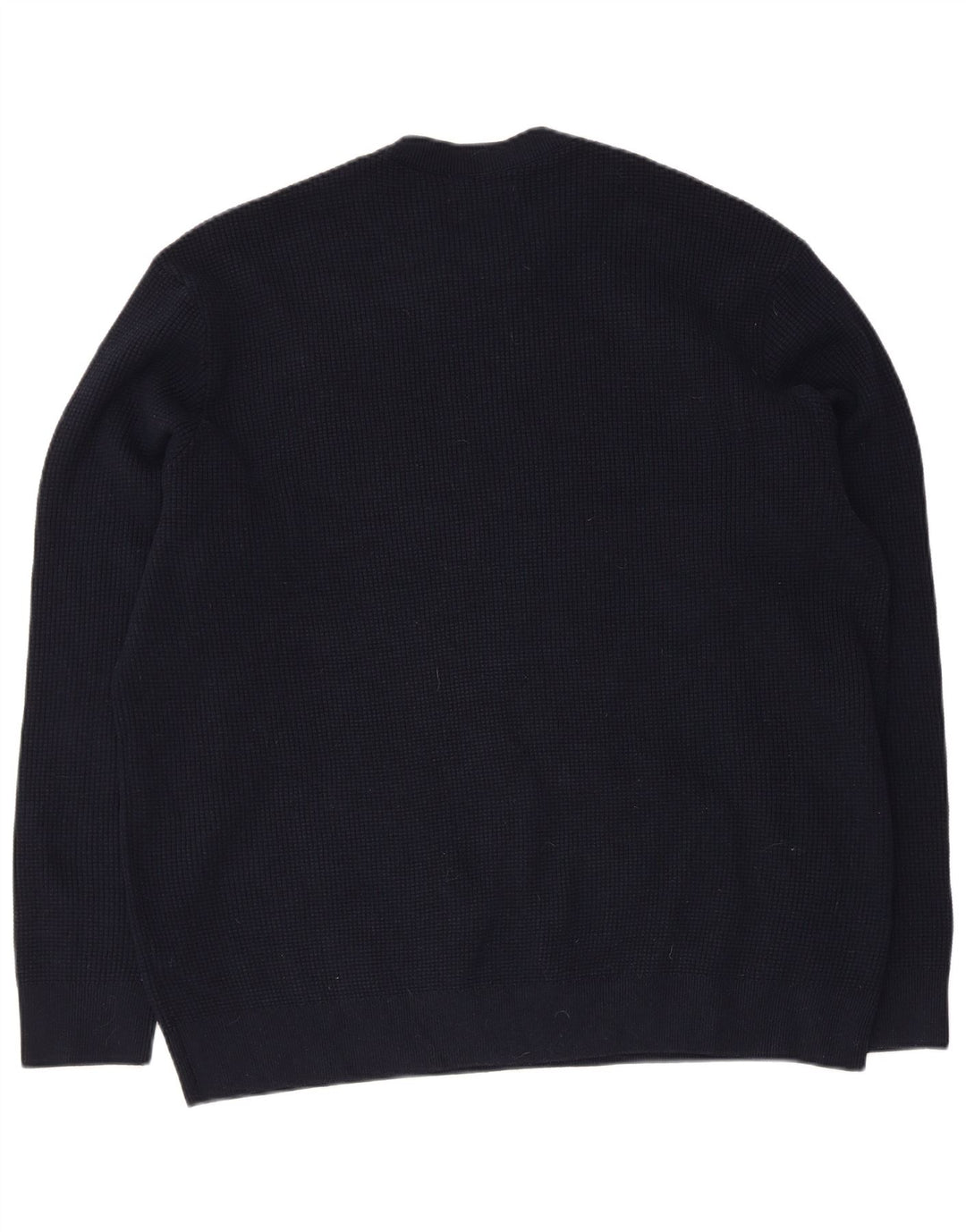 Suéter masculino Marks & Spencer com gola redonda 3XL poliéster azul marinho