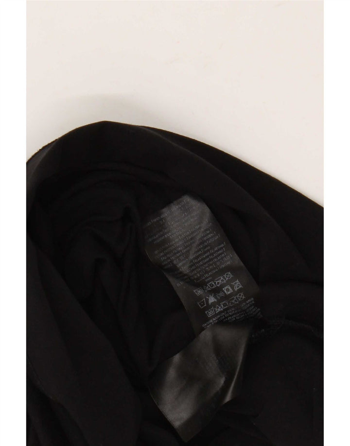 Guess Camisa polo masculina de manga curta regular fit médio algodão preto