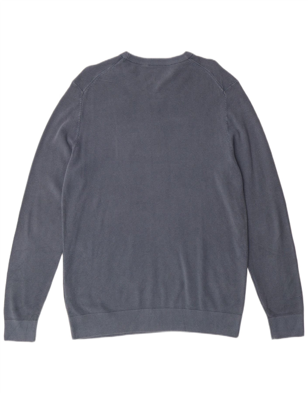 AERONAUTICA MILITARE Suéter masculino com gola redonda XL algodão azul