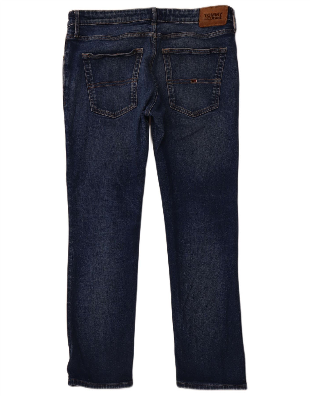 TOMMY HILFIGER Masculino Scanton Slim Jeans W36 L30 Azul Algodão