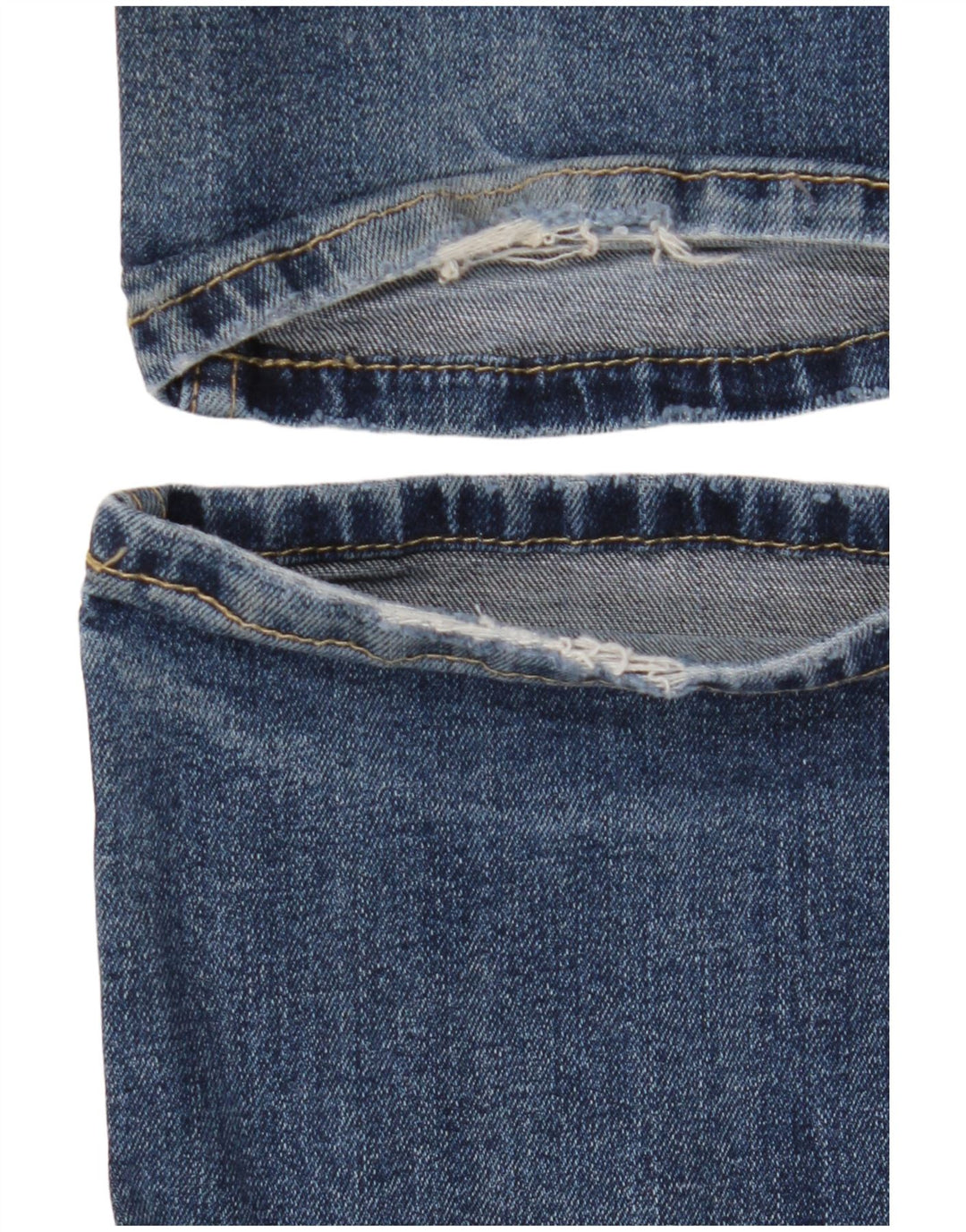 Hollister Mens Slim Jeans W30 L30 Azul Algodão