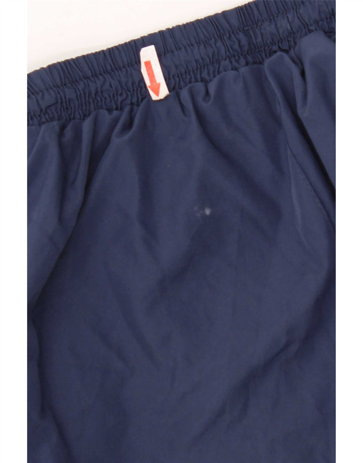 Shorts esportivos masculinos Asics pequeno poliéster azul marinho