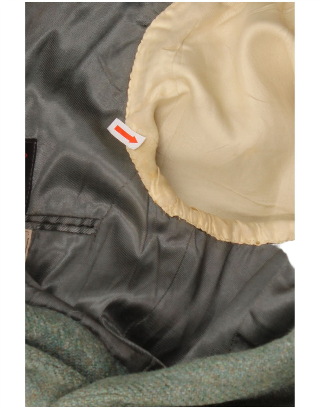 Jaqueta blazer masculina BURTON sob medida com 2 botões Reino Unido 38 lã virgem verde média