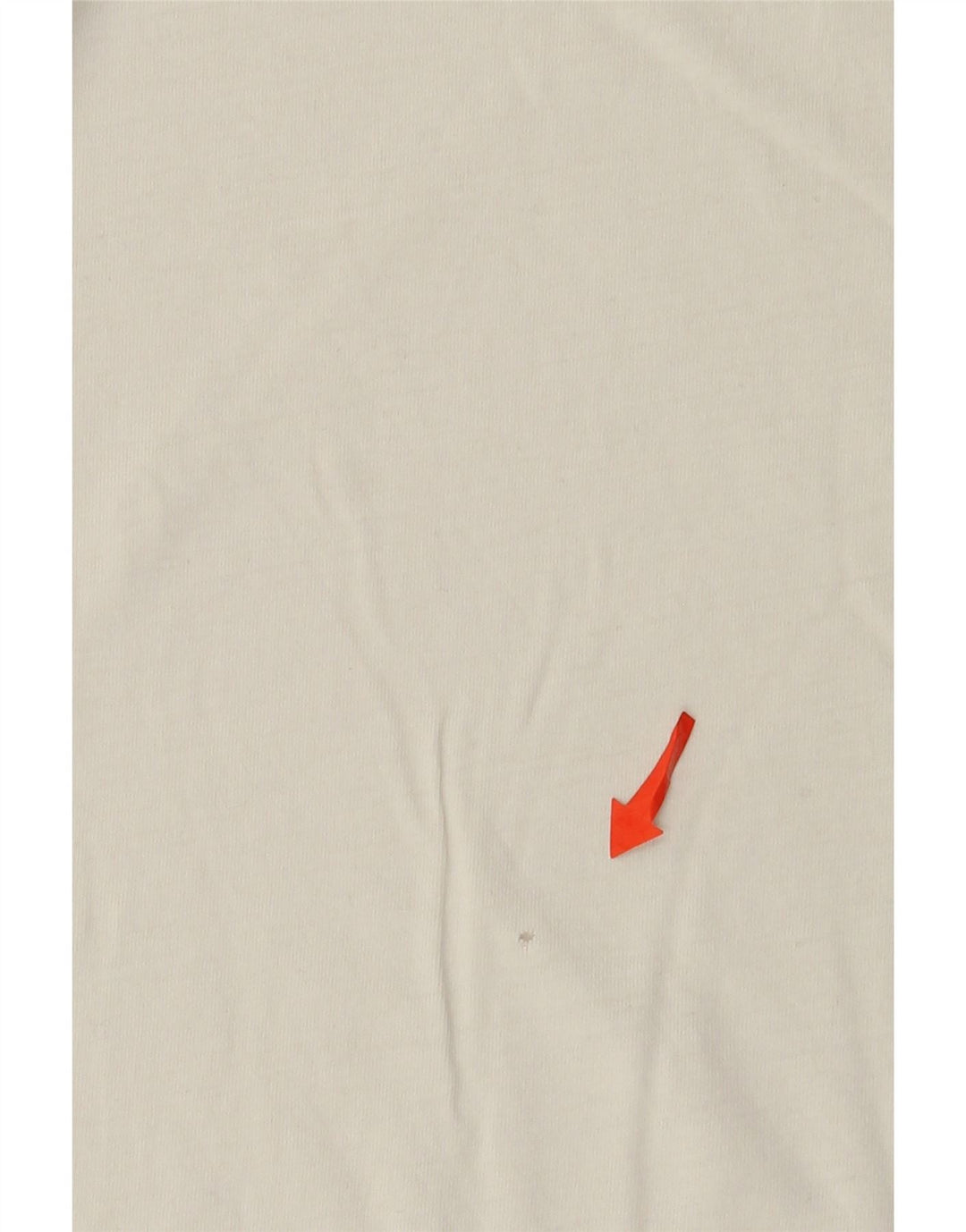 Camiseta gráfica masculina Kappa Top pequeno branco