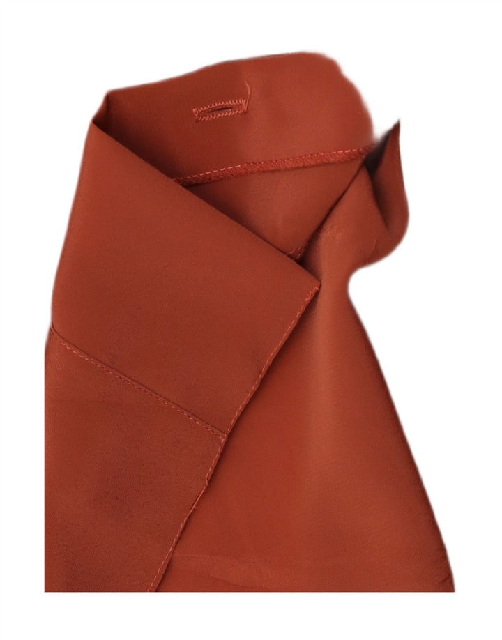 Blusa feminina vintage UK 16 grande marrom