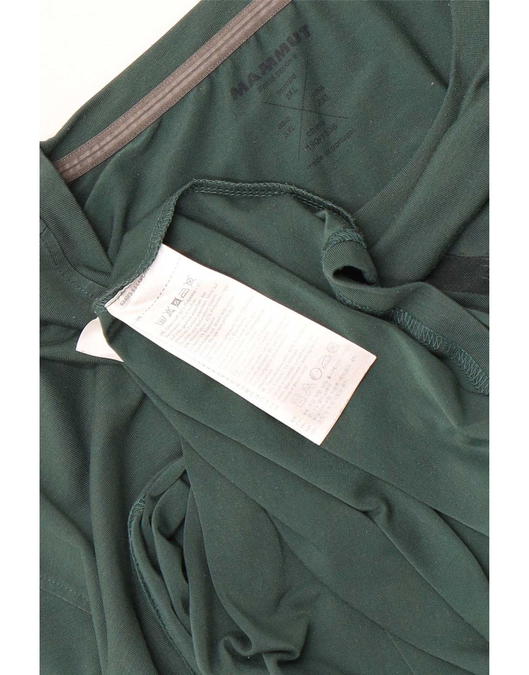 Mammut Mens Graphic Top Manga Longa 2XL Poliéster Verde