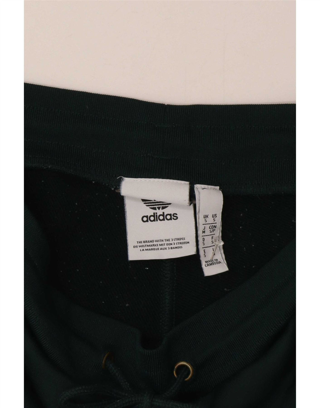 Adidas Mens Graphic Sport Shorts Pequeno Verde Colorblock Poliéster