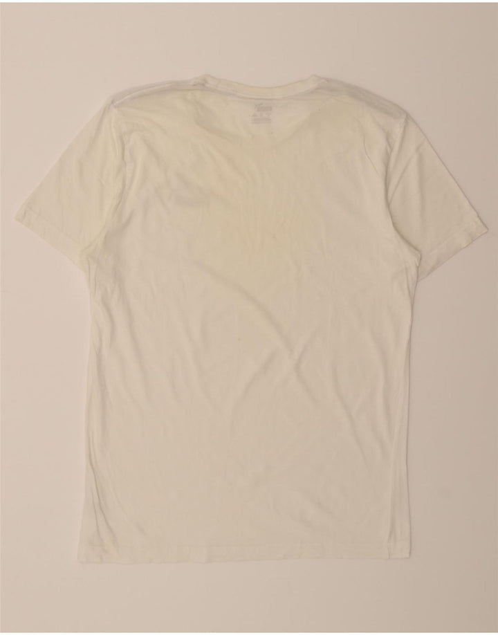 PUMA Mens T-Shirt Top Medium White Cotton Vintage Puma and Second-Hand Puma from Messina Hembry 