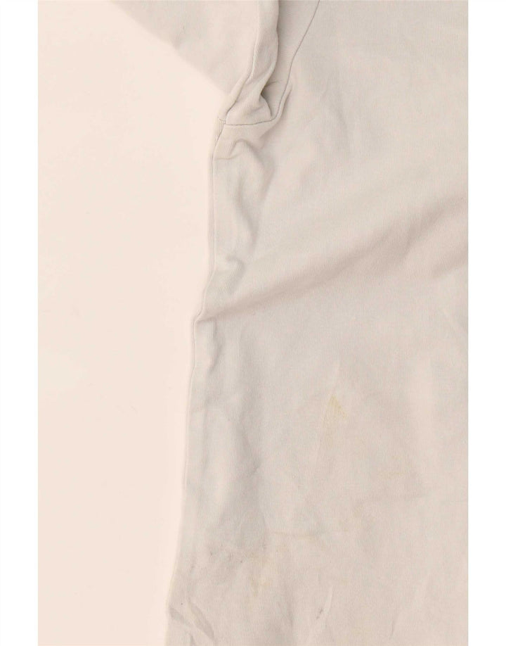 Camiseta masculina Liu Jo com estampa gráfica pequena de algodão branco