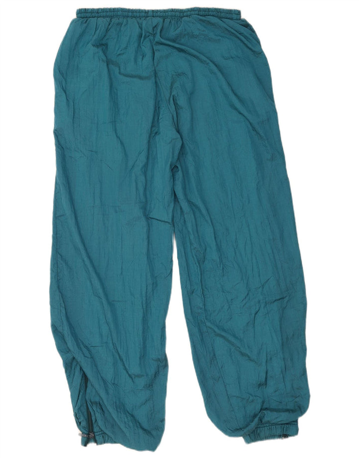 Fato de treino masculino vintage solto ajuste completo IT 48/50 azul médio colorblock