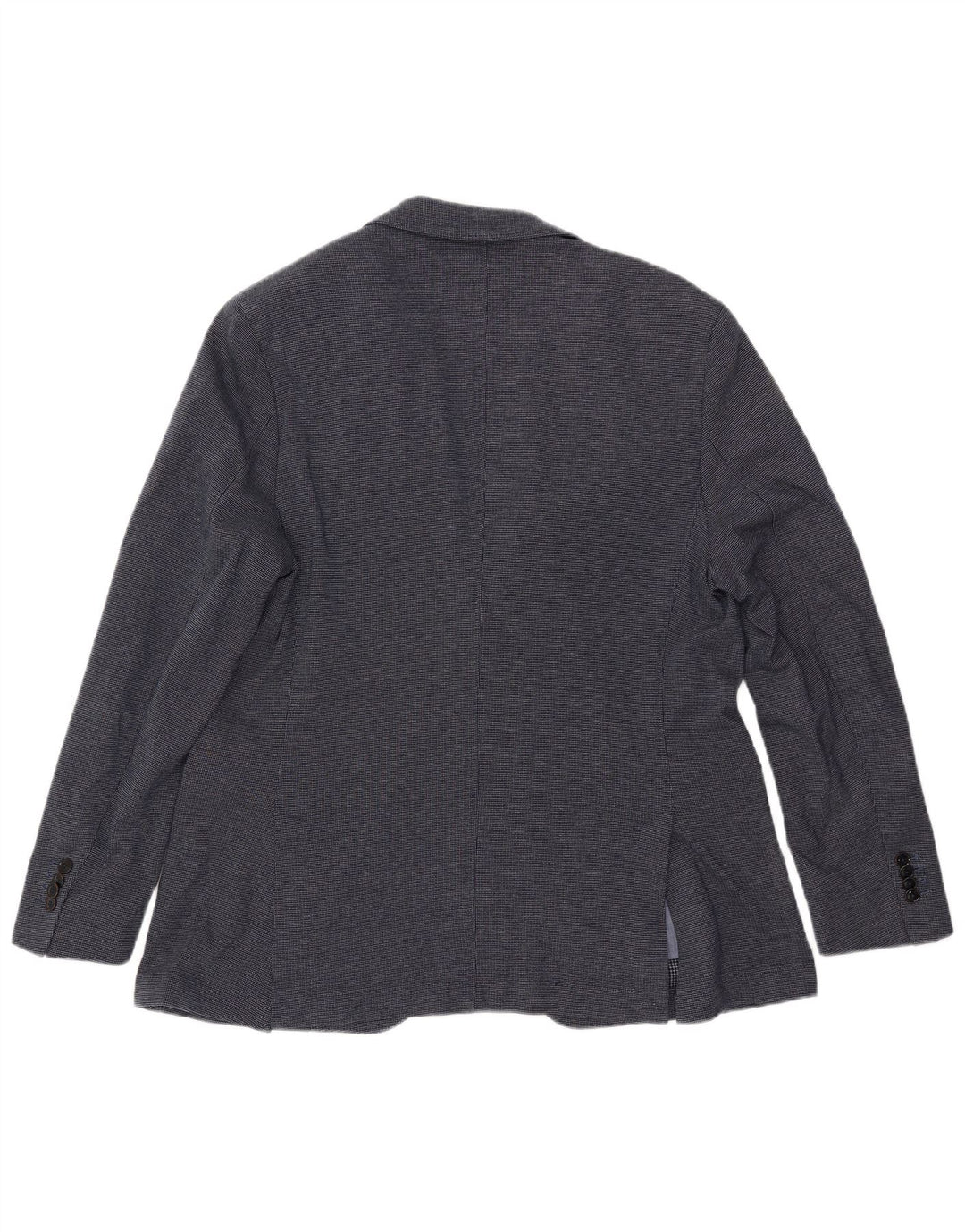 Jaqueta blazer masculina Massimo Dutti com 2 botões EU 58 2XL algodão azul marinho