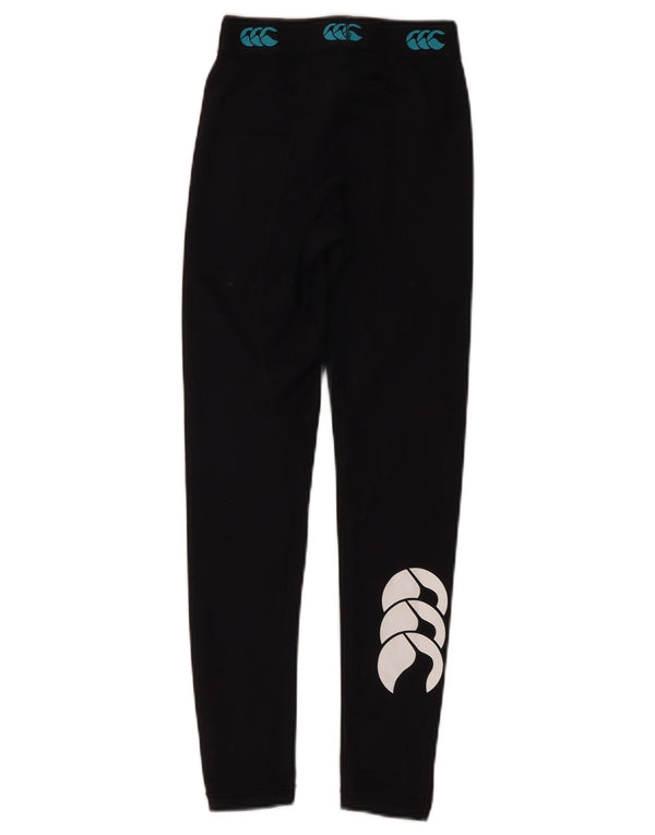 Canterbury Boys Graphic Leggings 7-8 anos pequeno azul marinho