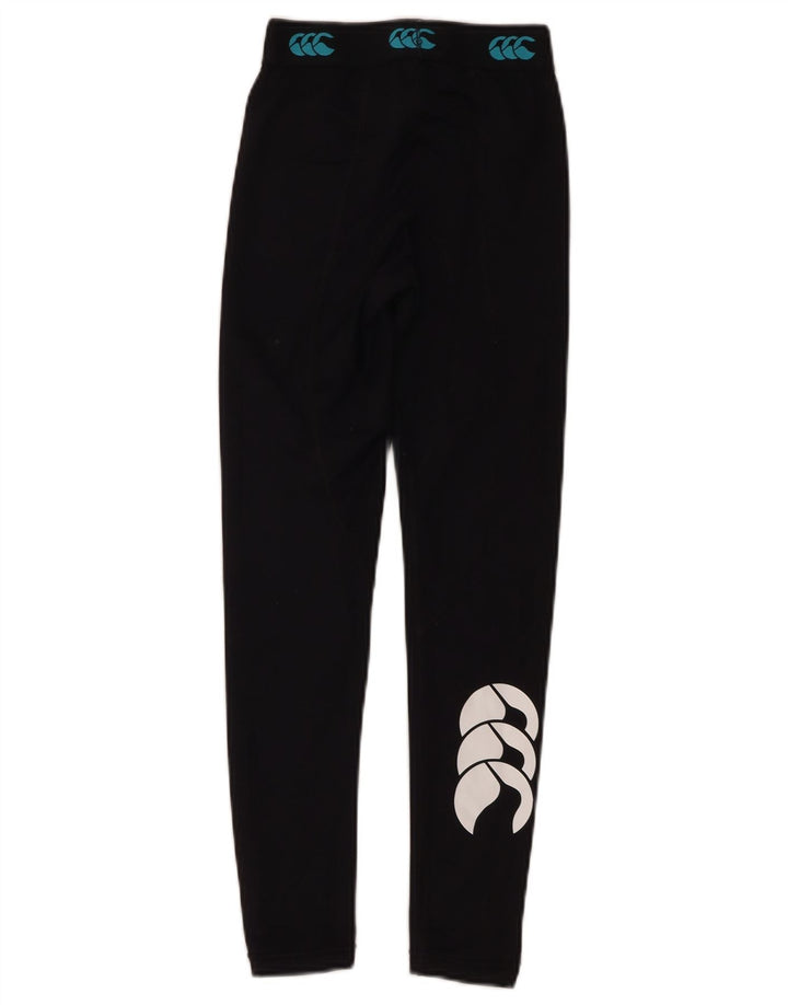 Canterbury Boys Graphic Leggings 7-8 anos pequeno azul marinho