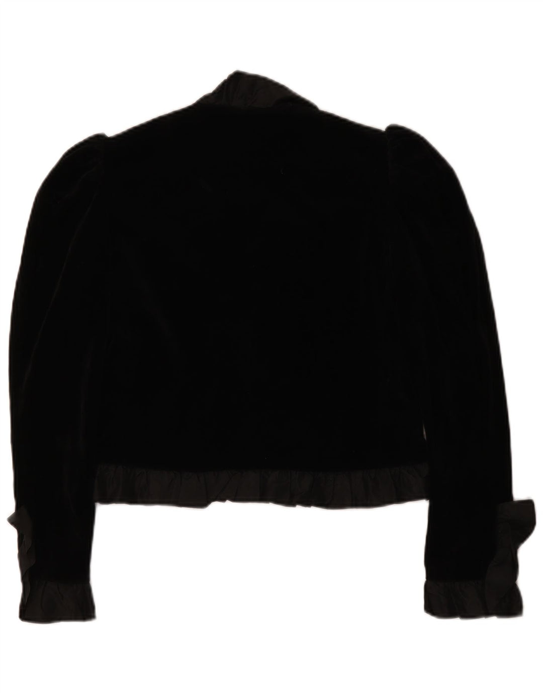 Bolero feminino vintage EU 36 pequeno preto clássico