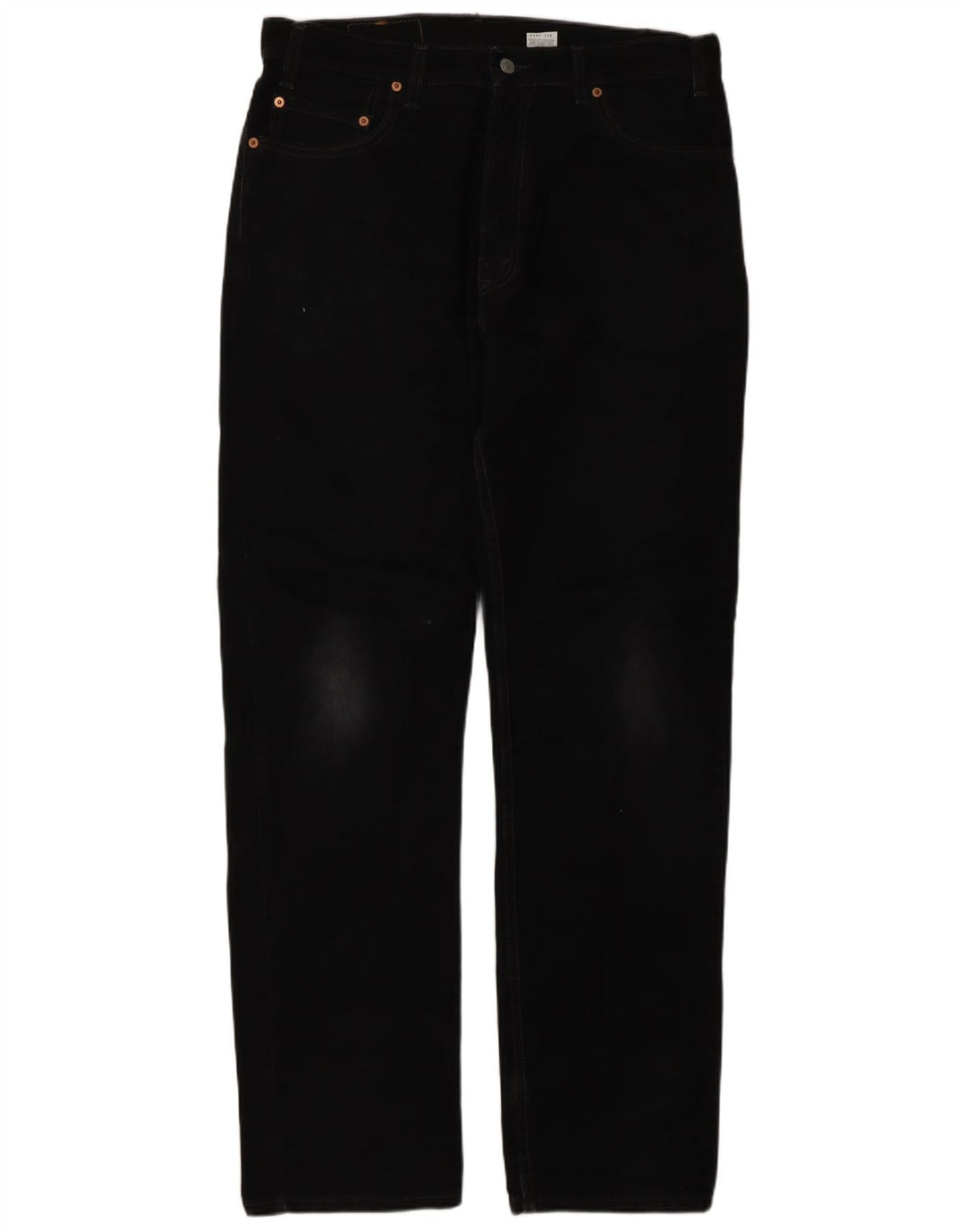 Calça Jeans Levis Masculina 505 Regular Fit Straight W36 L34 Cinza Algodão