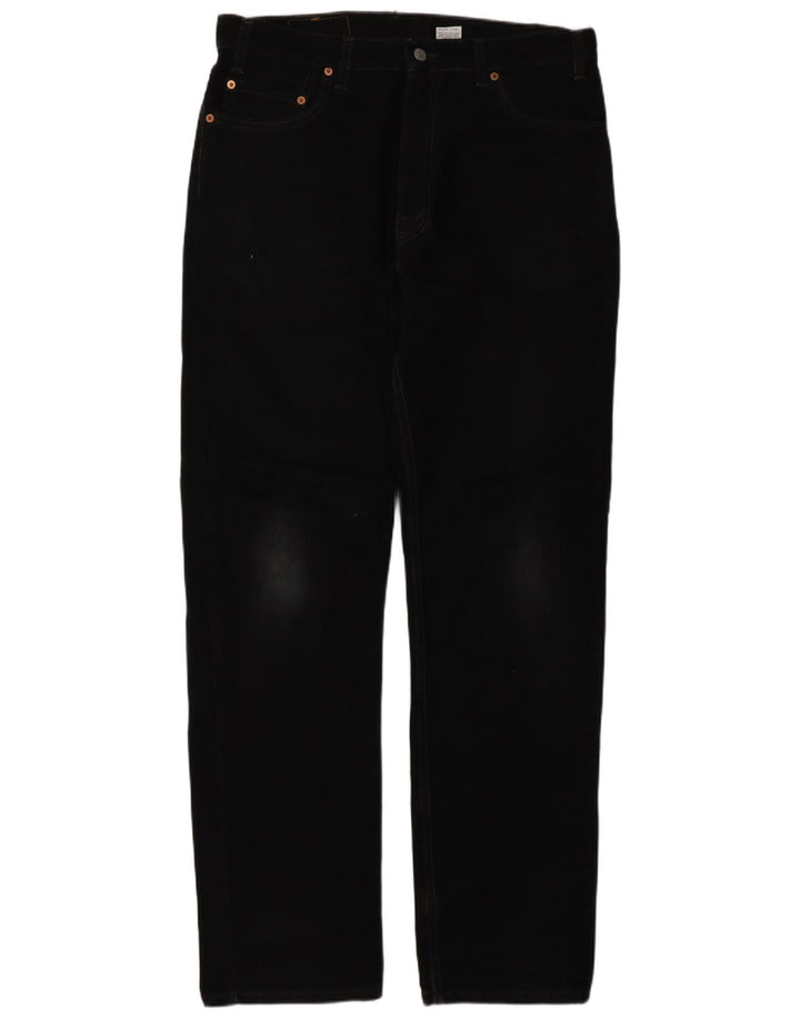 Calça Jeans Levis Masculina 505 Regular Fit Straight W36 L34 Cinza Algodão