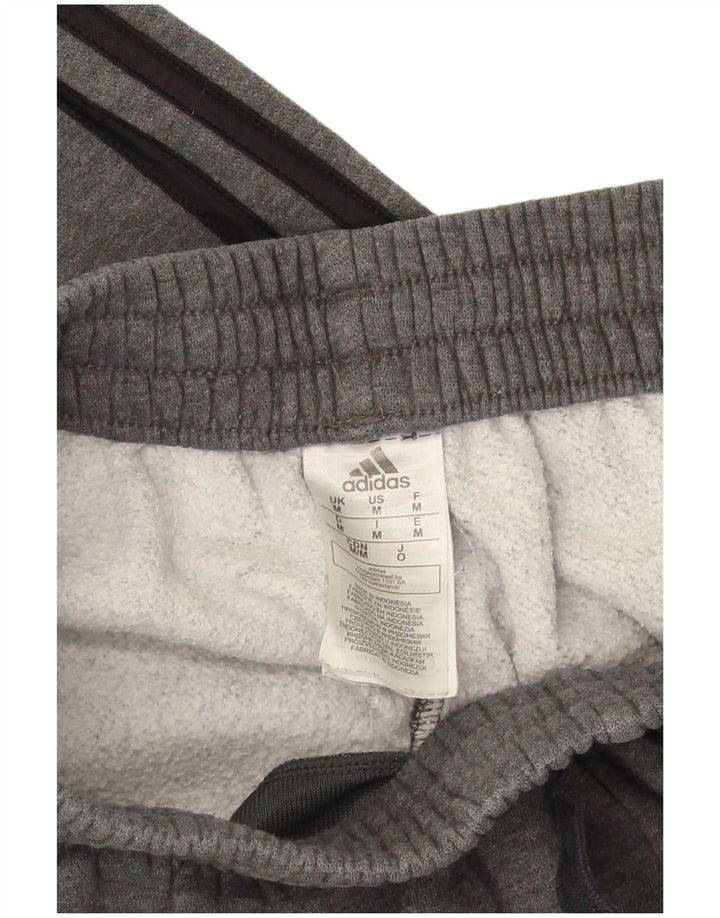 Calça de treino masculina Adidas Joggers cinza médio algodão