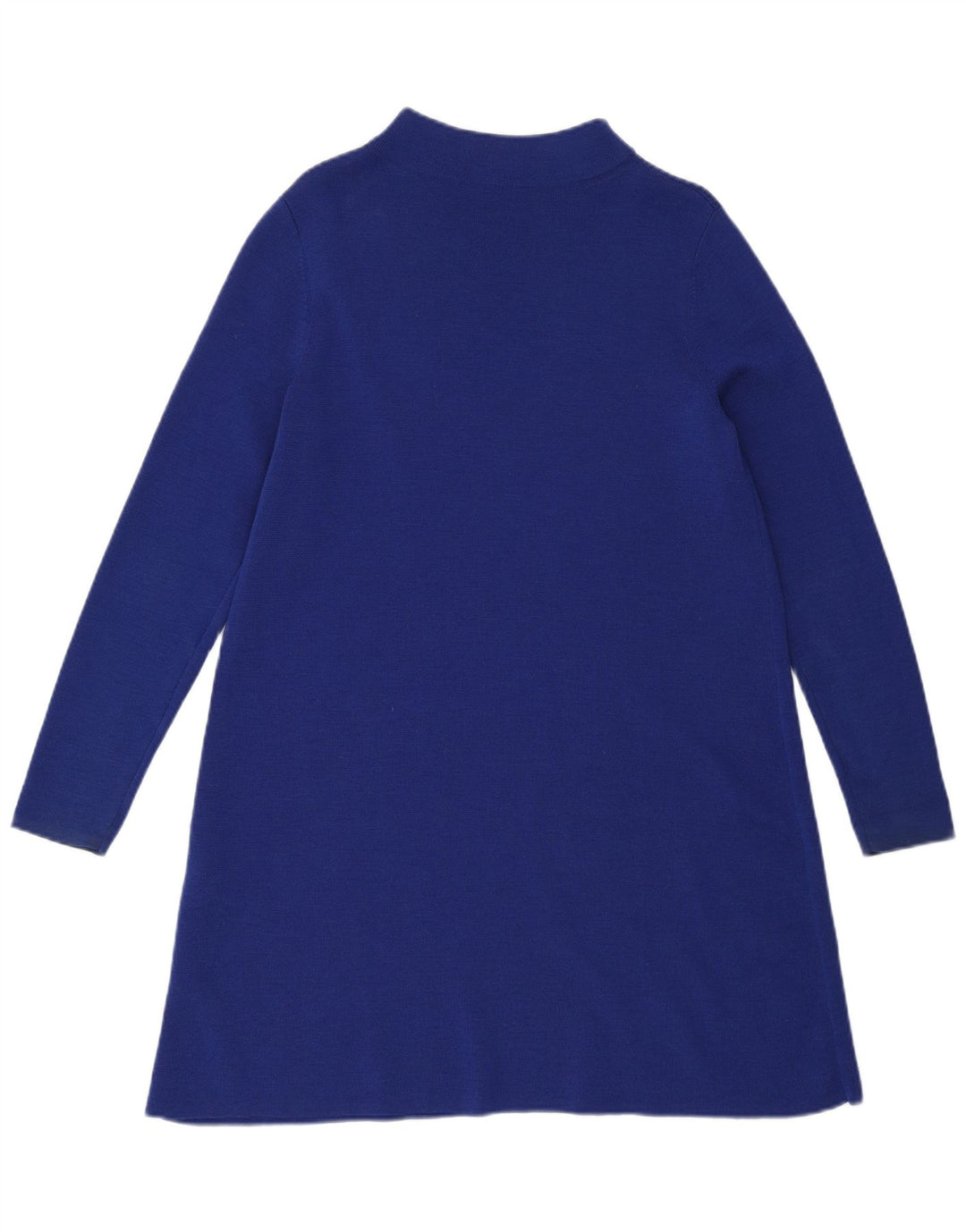 Cos Womens Jumper Dress UK 10 Pequeno Lã Azul