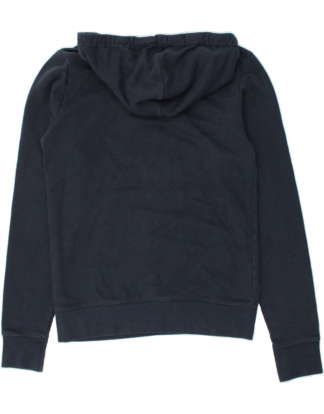 CHAMPION Mens Graphic Hoodie Jumper Small Navy Blue Cotton | Vintage Champion | Thrift | Second-Hand Champion | Used Clothing | Messina Hembry 