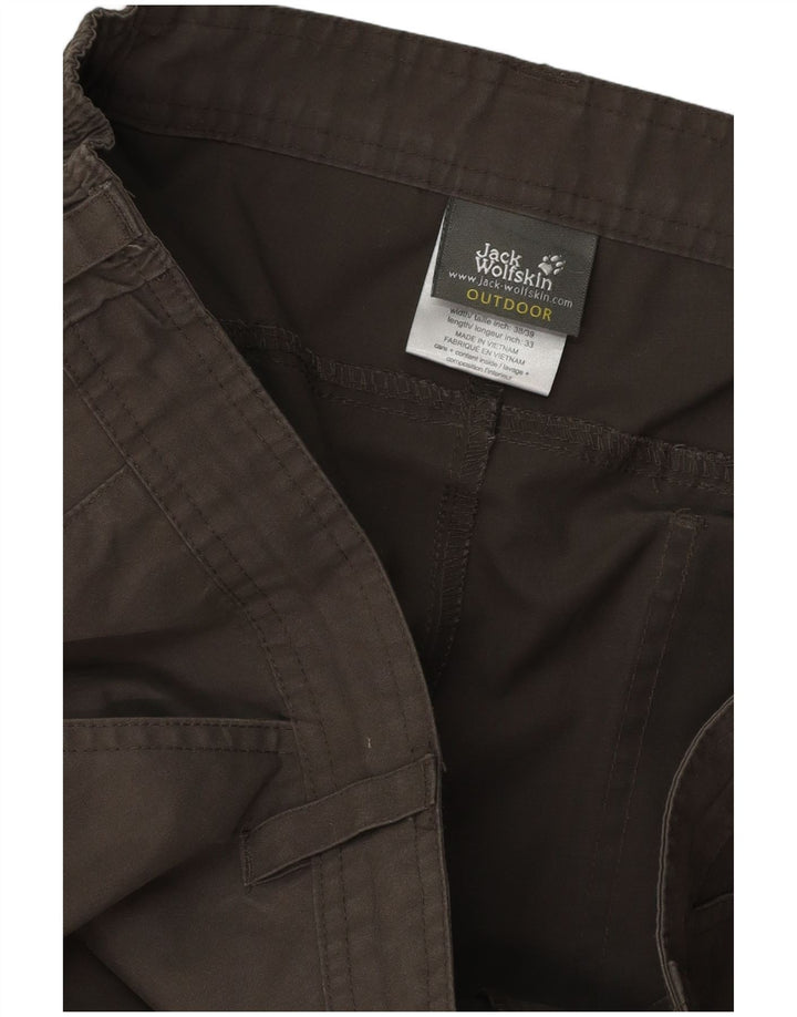 Calça cargo reta masculina JACK WILLS W39 L33 marrom