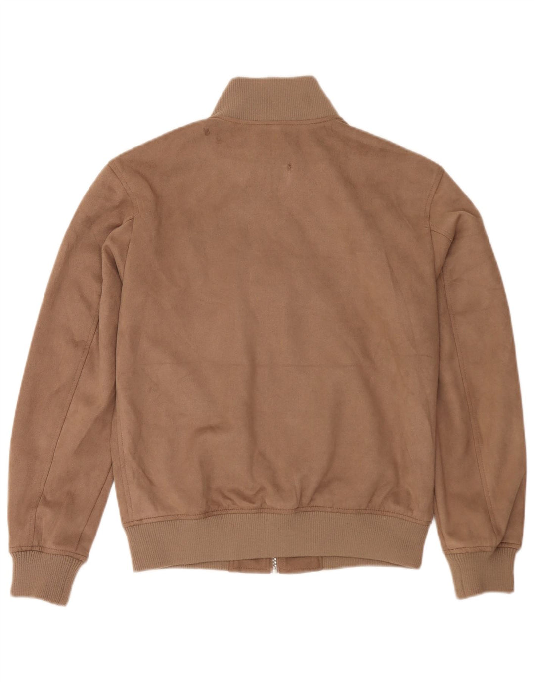 Jaqueta bomber masculina Zara Reino Unido 38 marrom médio