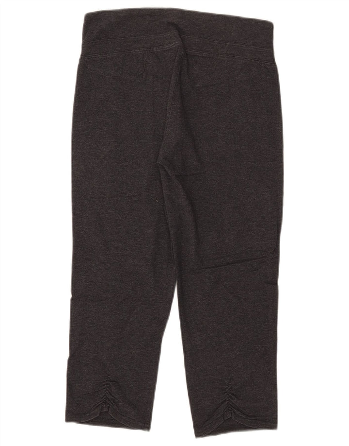 Leggings Capri Femininas Puma UK 12 Algodão Cinza Médio