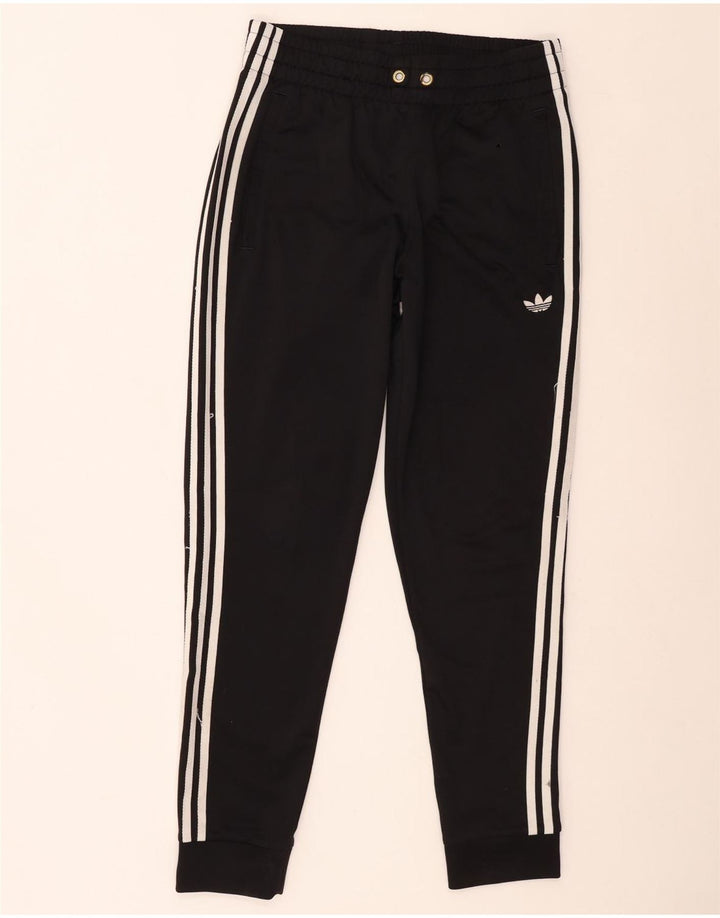 Adidas Mens Treino Calças Joggers Médio Poliéster Preto