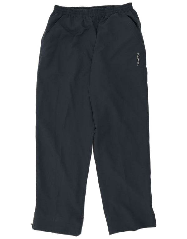 Calça de treino masculina Diadora grande poliéster cinza