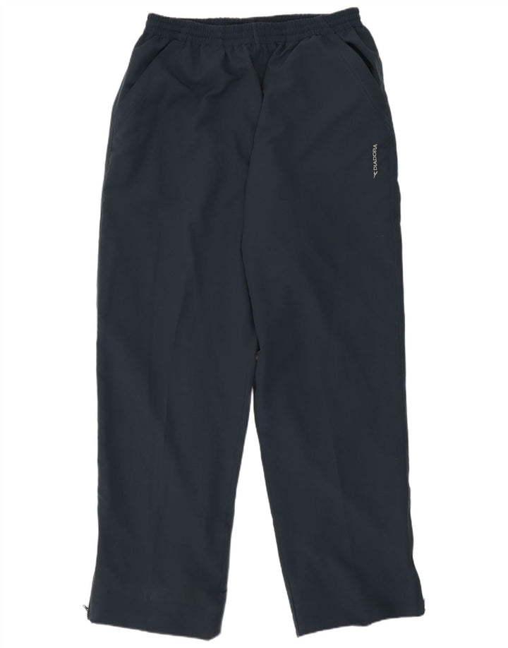 Calça de treino masculina Diadora grande poliéster cinza