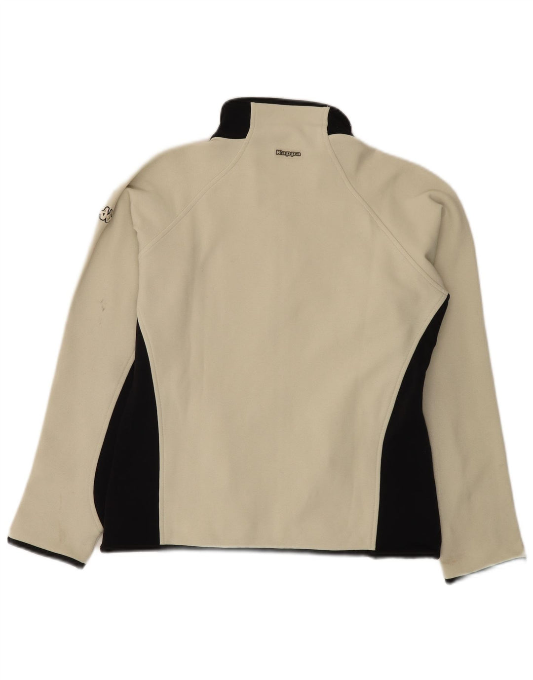 Jaqueta feminina Kappa UK 16 grande colorblock branco poliéster