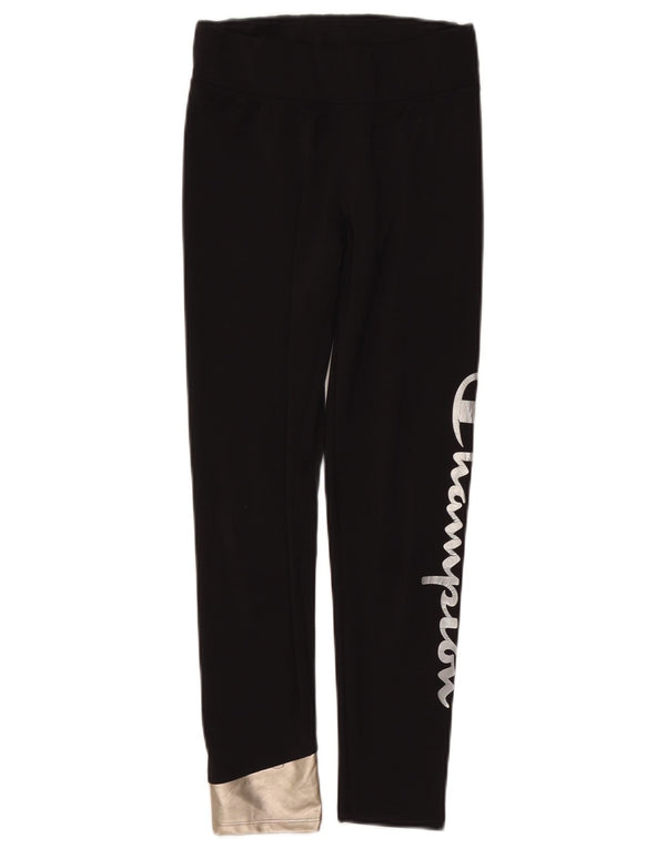 Leggings femininas Champion Graphic UK 4 XS pretas