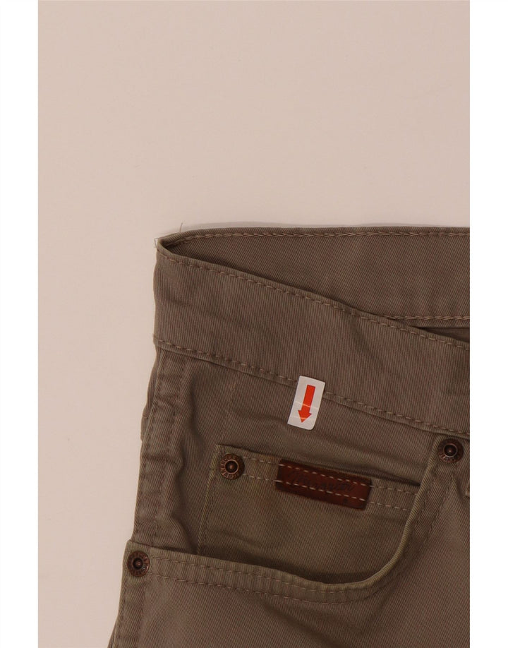 Calça casual justa masculina WRANGLER W32 L31 bege