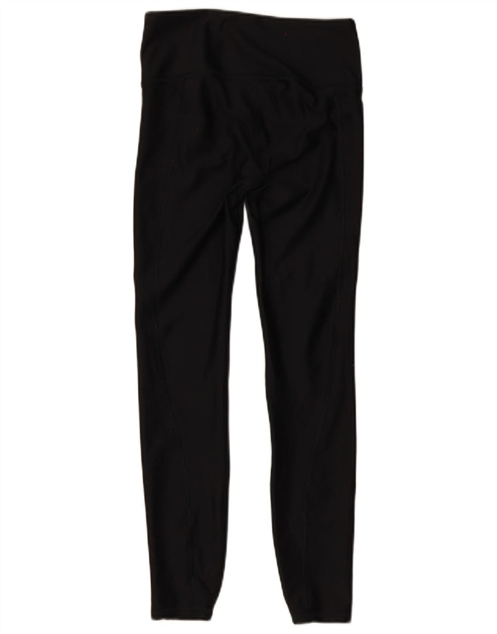 Under Armour Womens Leggings UK 10 Pequeno Poliéster Preto