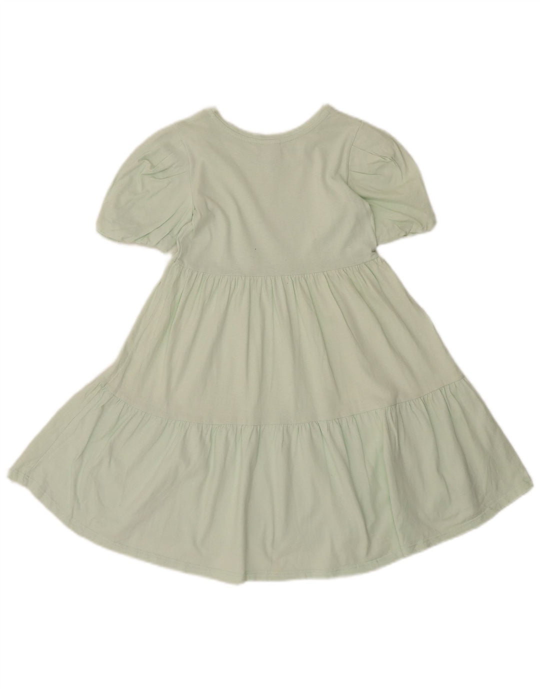 Vestido evasê feminino ZARA 7-8 anos verde