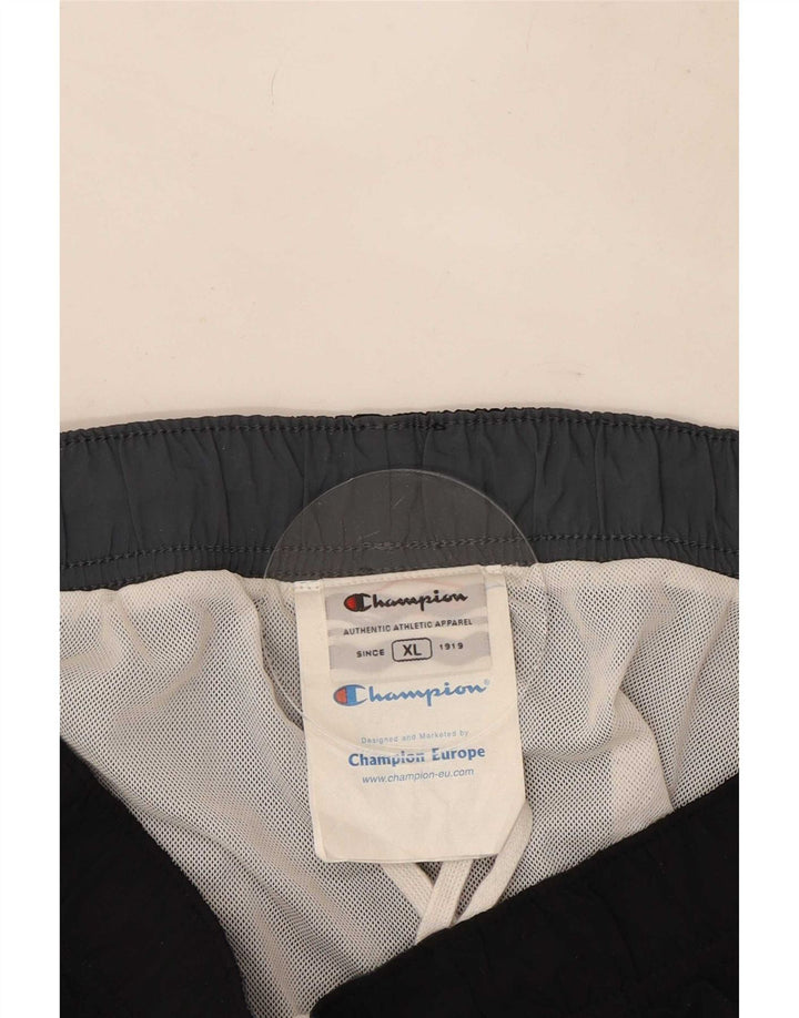 Shorts de natação masculino Champion XL preto poliéster