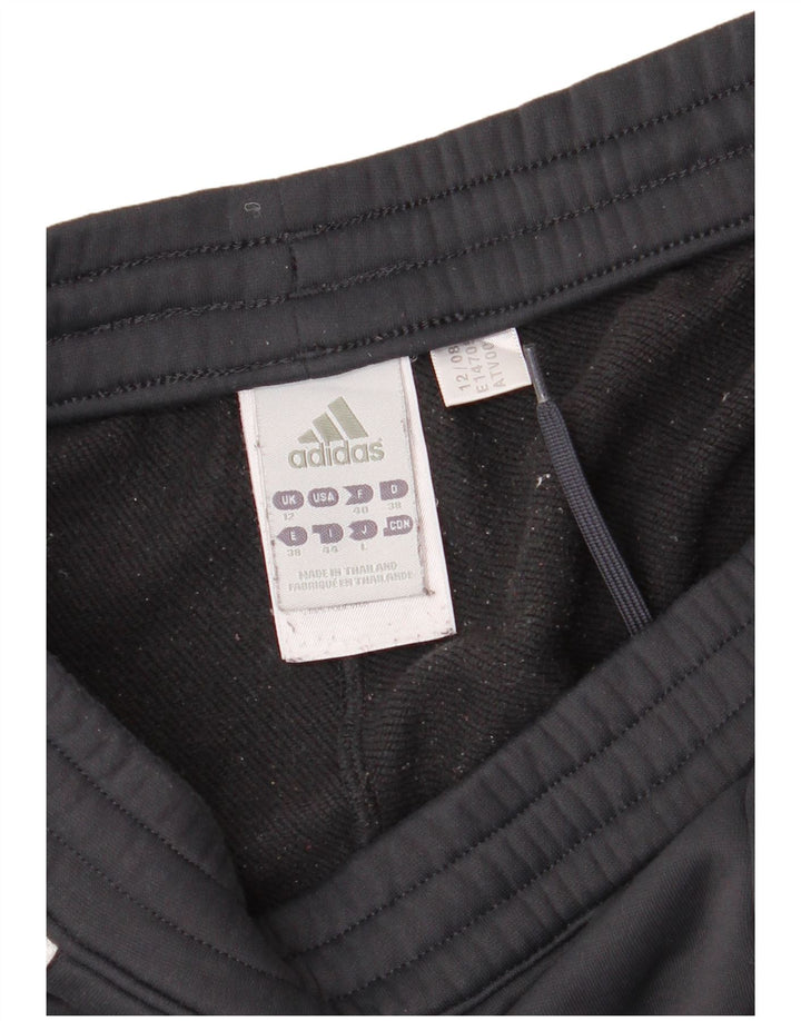 Calça de treino feminina Adidas UK 12 poliéster cinza médio