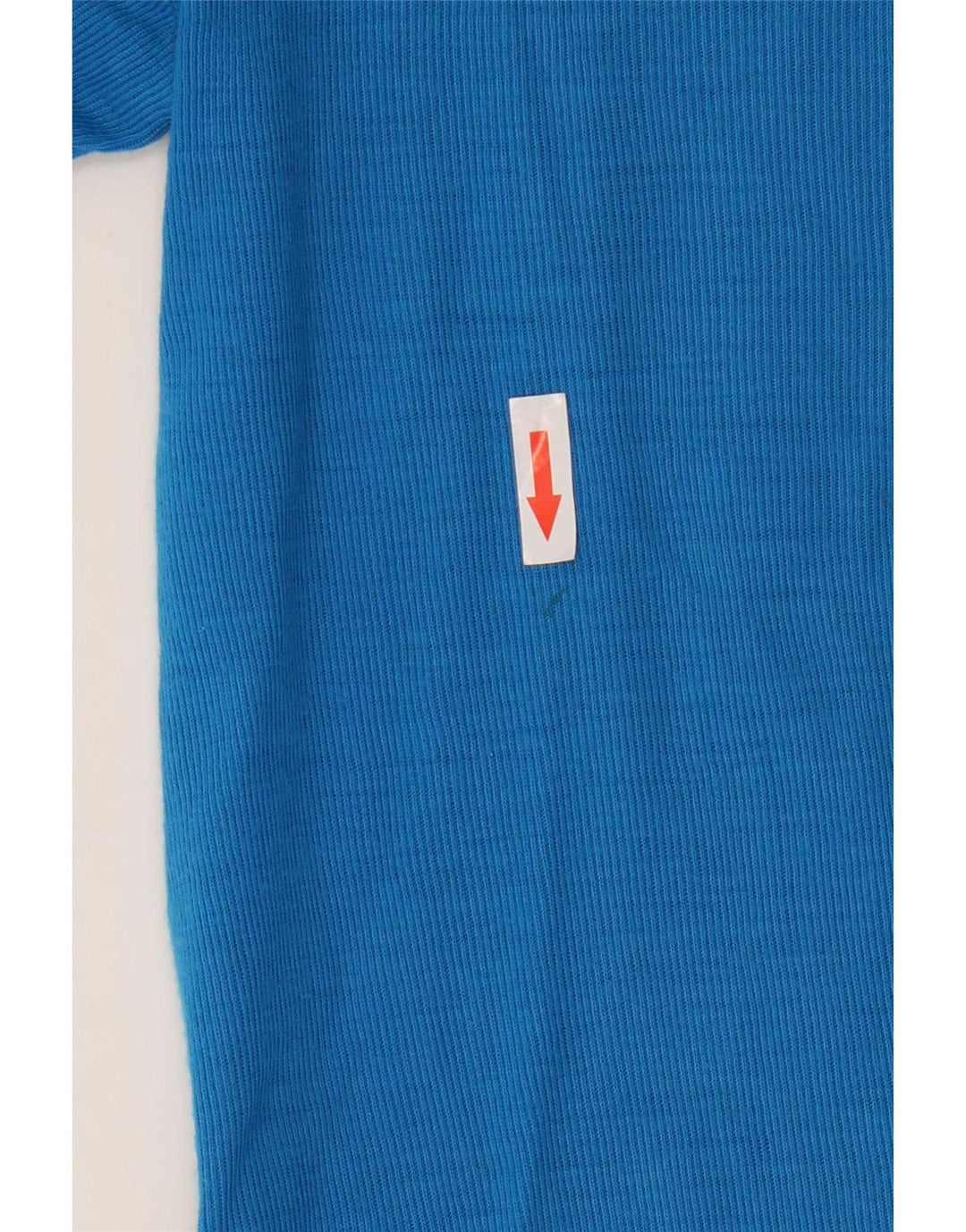 Camisa polo vintage masculina gráfica de manga comprida rugby azul médio