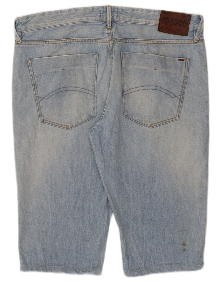Shorts jeans masculino Tommy Hilfiger W36 grande azul