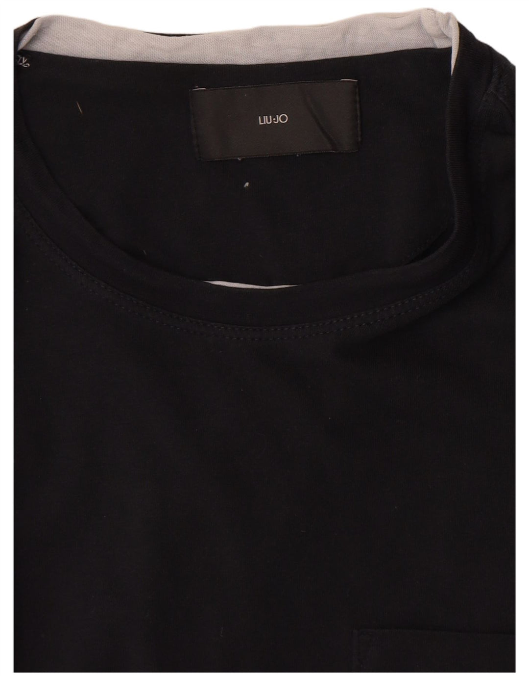 Camiseta masculina Liu Jo Top médio preto