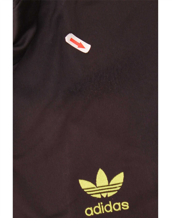 Adidas Mens Tracksuit Top Jacket UK 46/48 XL Preto Poliéster