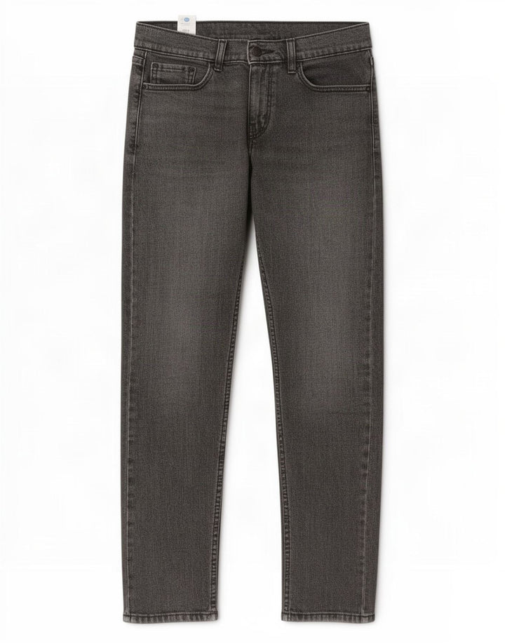 Levi's Masculino 502 Straight Jeans W30 L29 Cinza Algodão