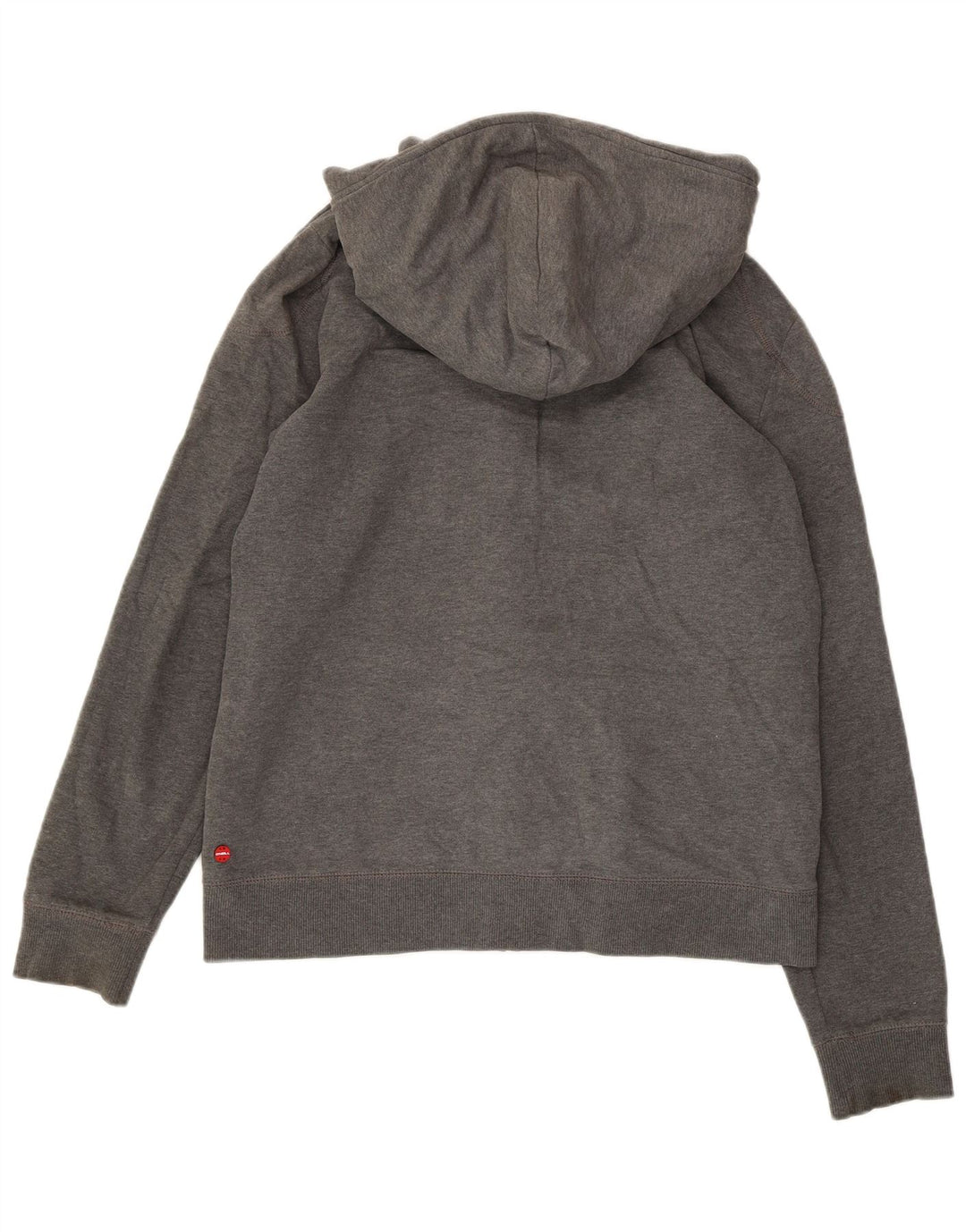 Suéter feminino O'NEILL com capuz e zíper gráfico UK 18 XL algodão cinza
