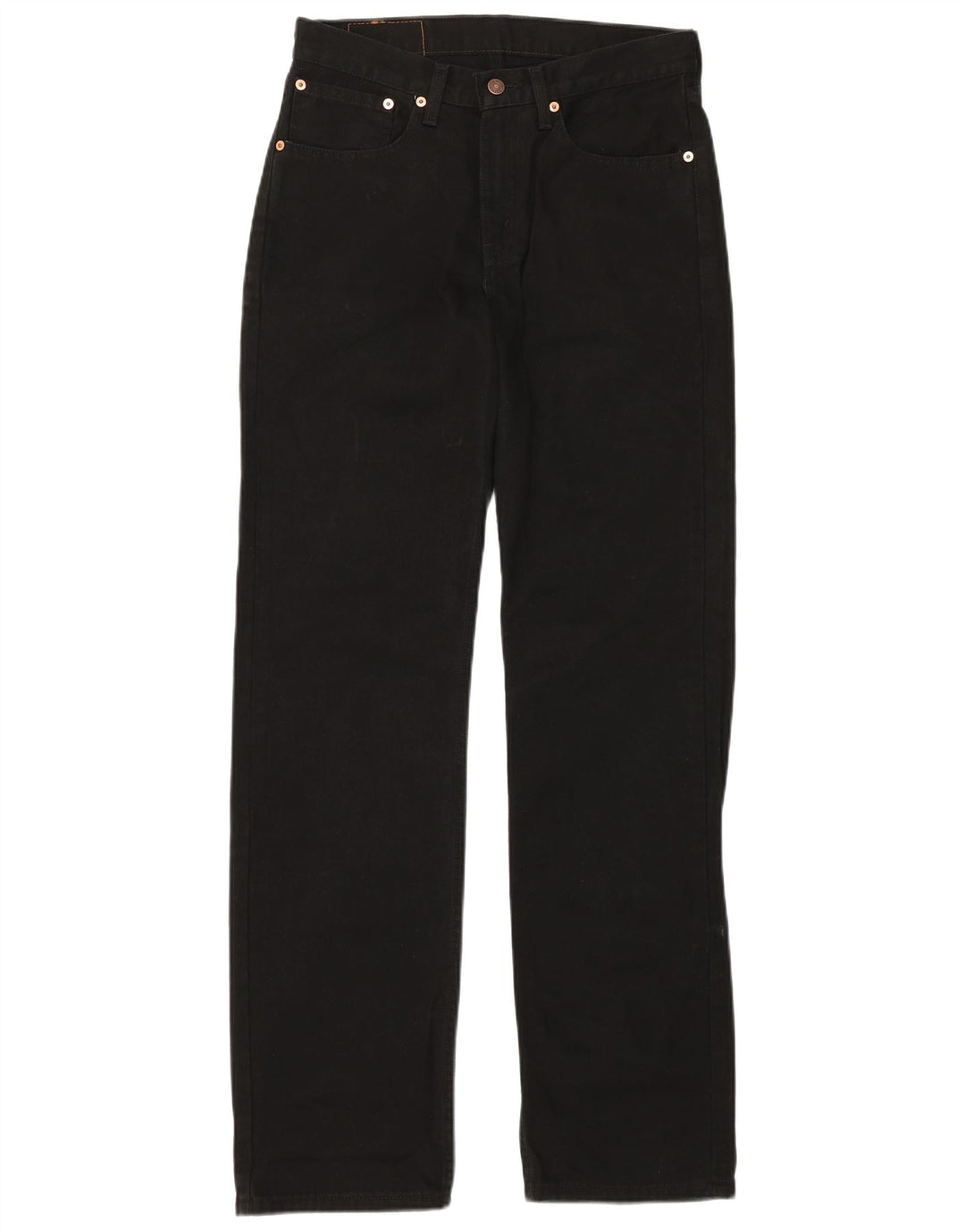 Levi's Masculino 751 Straight Jeans W31 L34 Algodão Preto