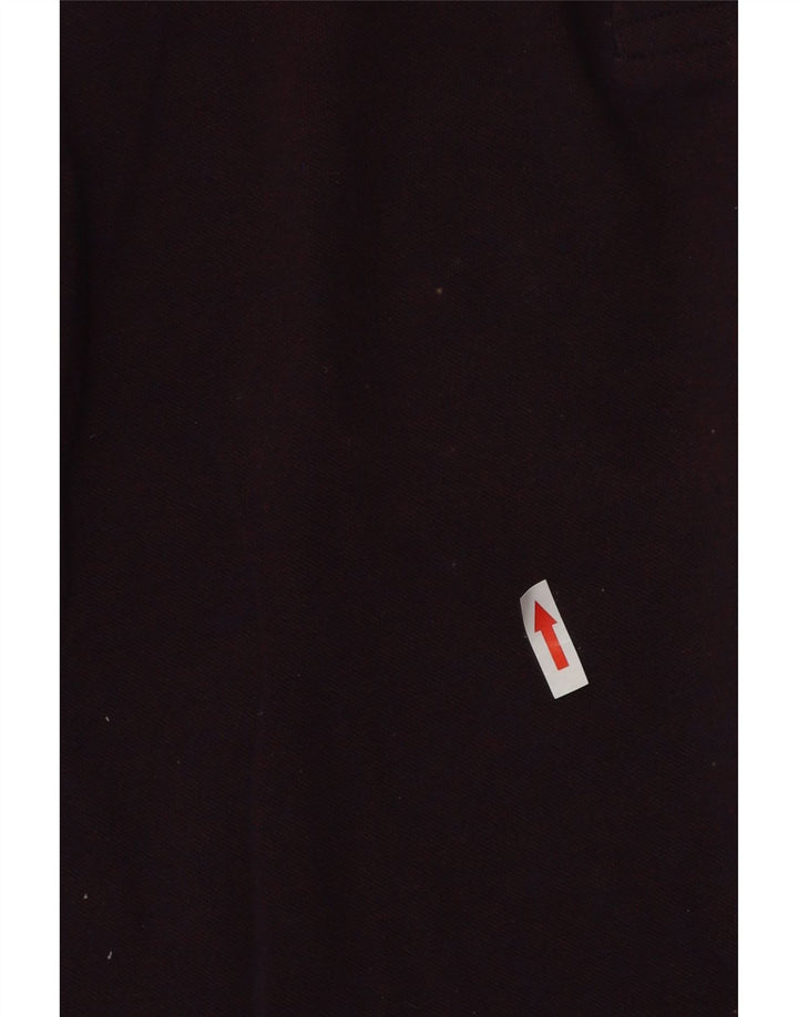 Camisa polo masculina Jack & Jones pequena de algodão roxo