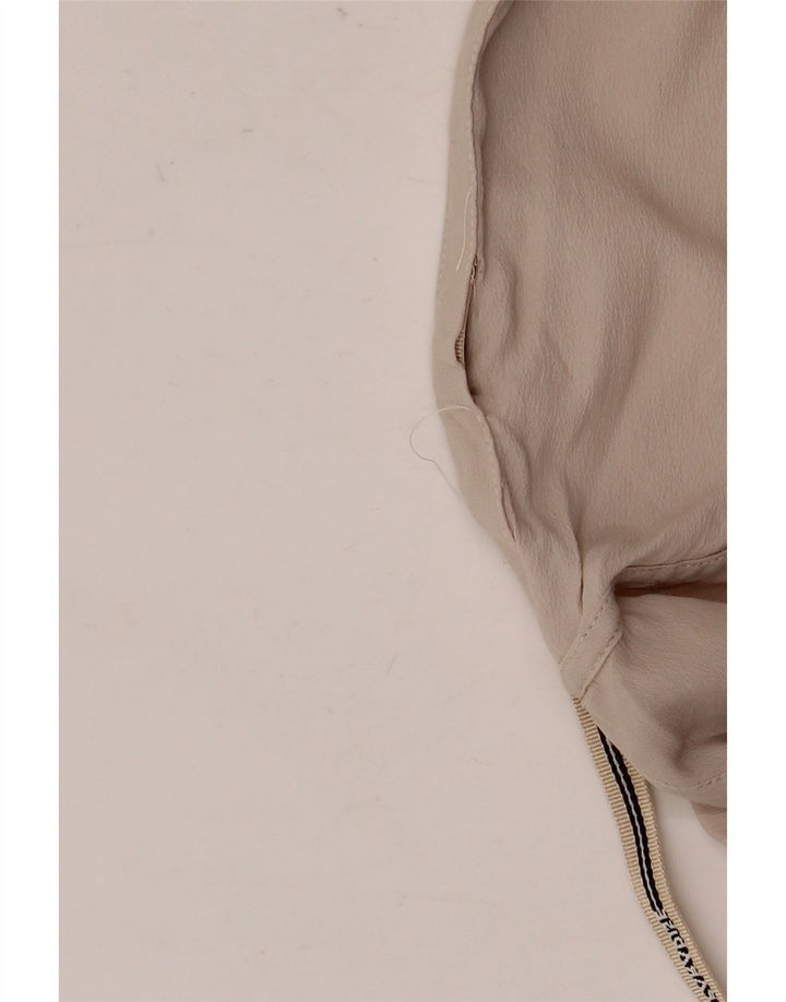 Blusa feminina Marella com capuz sem mangas Top Reino Unido 12 Médio Bege