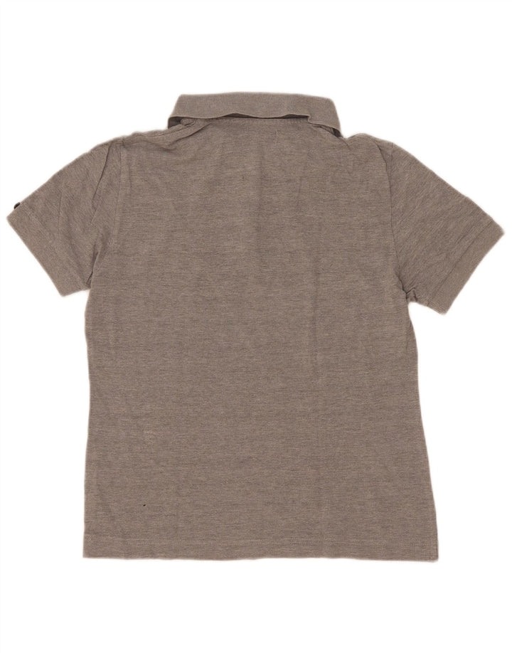Camisa polo feminina Kappa UK 12 cinza médio