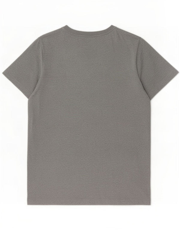 Tommy Hilfiger Camiseta masculina Top XS Algodão manchado cinza