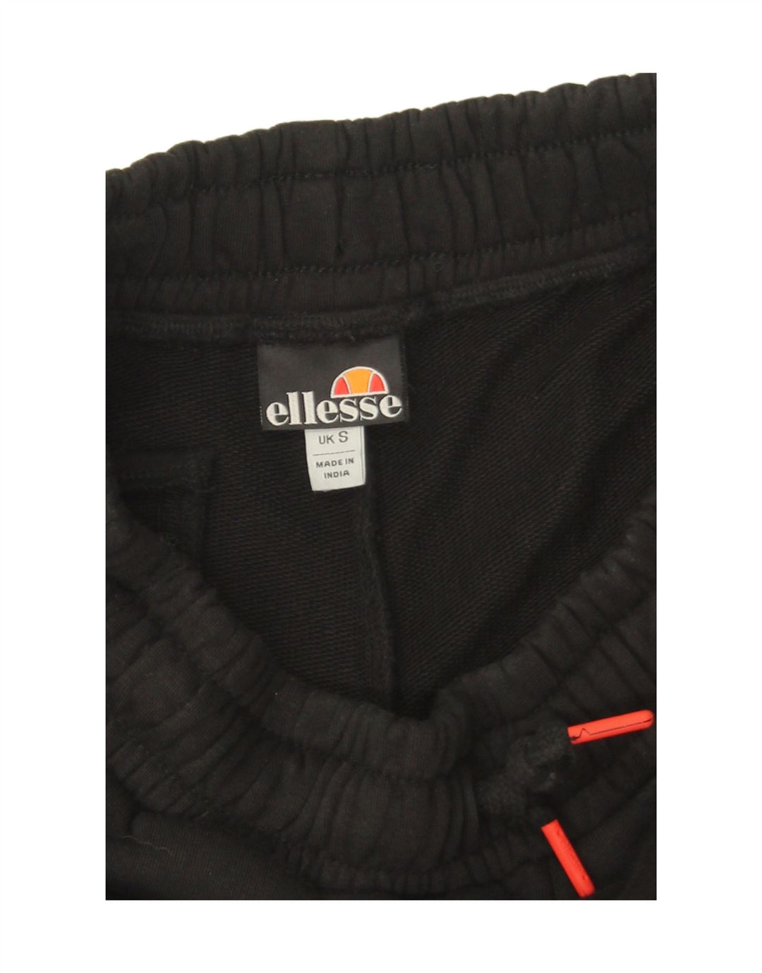 Shorts esportivos masculinos Ellesse pequeno algodão listrado preto