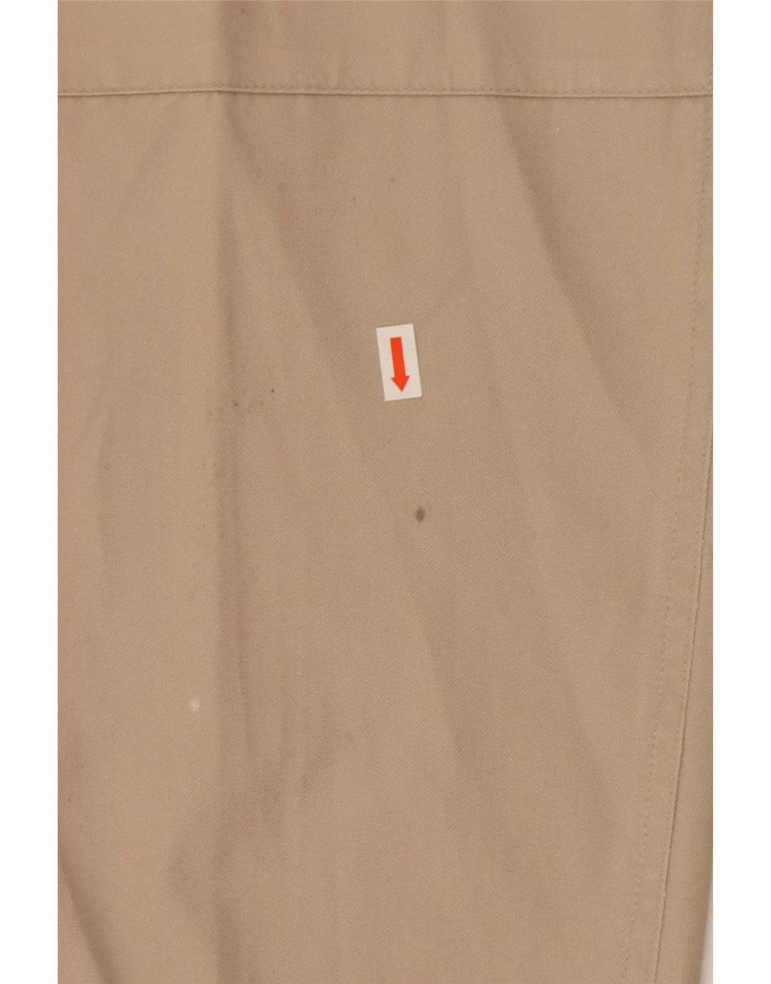 Calça cargo reta masculina vintage W36 L29 bege