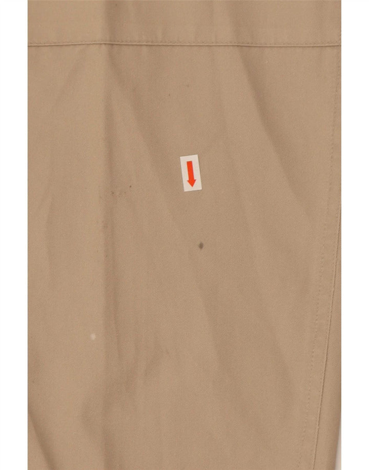 Calça cargo reta masculina vintage W36 L29 bege